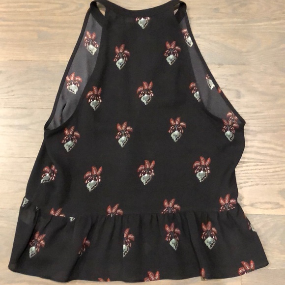 A.L.C. Silk sleeveless top, Sz 6 - Picture 4 of 4